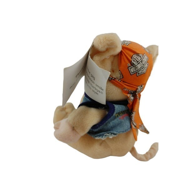 Harley Davidson bean bag RACER plush toy 1997 NWT‎ Pig - Picture 7 of 9